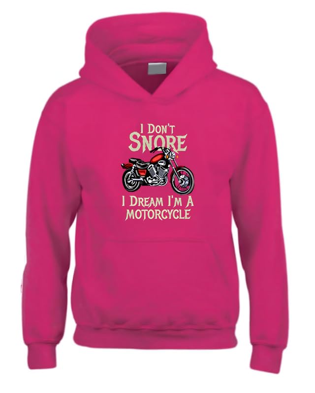 Sweat à capuche pour adultes Edward Sinclair Moto en coton noir confortable