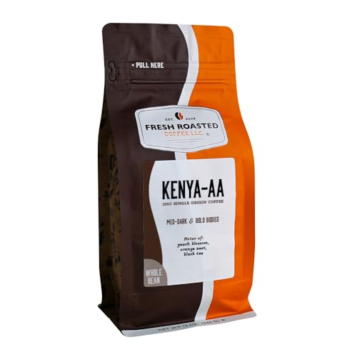 Kenya AA Whole Bean Coffee, 12 oz