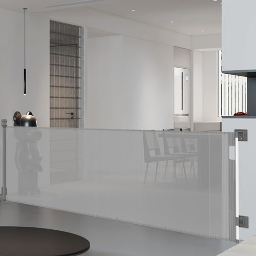 N&V Portão Retrátil Para Bebês, De Malha Extra Largo, Longo Cães, 34