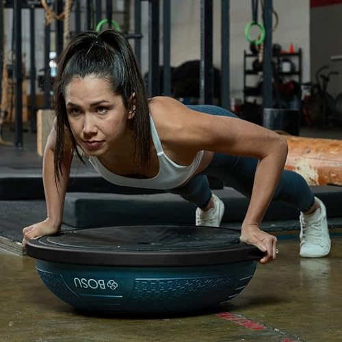 BOSU Nexgen Balance Trainer, Training Equipment, 65 cm Diameter, 300 lb Capacity - Burst-Resistant Stability Exercise Tool w/Non-Slip Base, Includes Hand Pump, Commercial-Grade by BOSU - Image 8