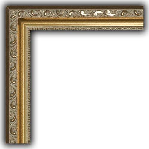 ArtToFrames 3.5x5 / 3.5 x 5 Picture Frame Gold with beads .. 1.625'' wide (2WOMD10051)