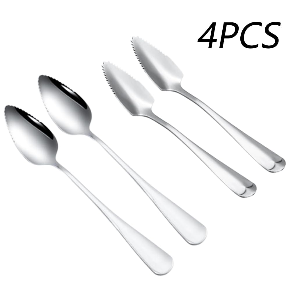 10 Pièces Cuillère Dessert Pamplemousse Cuillère Pamplemousse Acier
