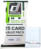 2022/23 Donruss Soccer 25-Card Jumbo Pack + Supplies Kit! STREETCARDS!