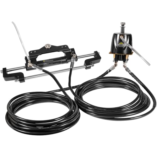 200HP Hydraulic Steering Kit for Boats, Outboard Marine Steering System by E-cowlboy - Used condition - Image 8