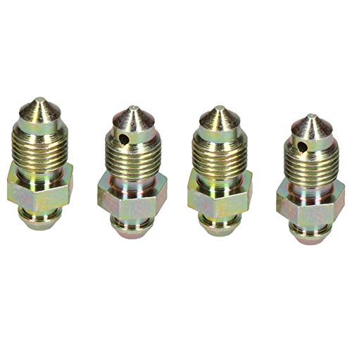 Ab Tools 10Mm X 1Mm Short Steel Brake Caliper Bleeding Bleed Nipple Screw Bleedscrew 4