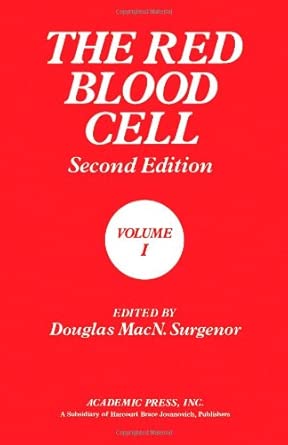 Red Blood Cell: v. 1 2nd ed. Edition-Wow! eBook