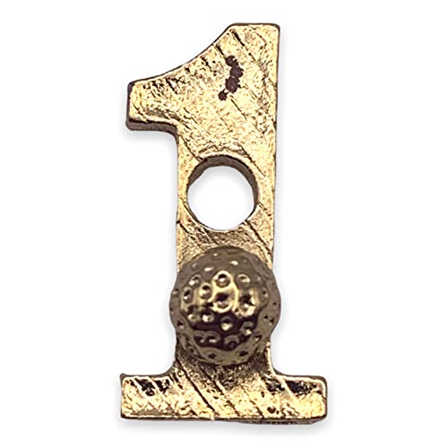 StockPins Gold Hole in One Lapel Pin – Perfect Golf Pin for Jackets, Hats, and Backpacks – Ideal Gift for Golfers and Sports Enthusiasts
