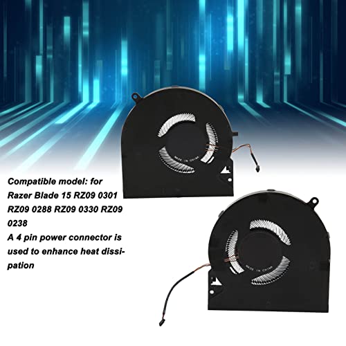 Ventilateur de refroidissement CPU GPU Blade 15 anti-surchauffe
