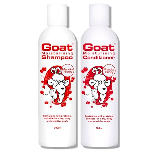 Goat Soap Moisturizing Shampoo & Conditioner Duo Pack Manuka Honey