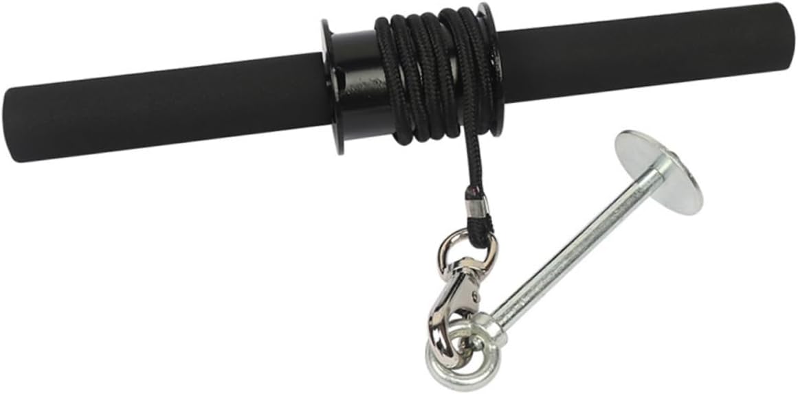 Wrist Roller Strength Training Device for Forearm and Hand Grip Metal Construction Anti-Slip Handles Fitness Equipment for Men and Women for Home Workouts