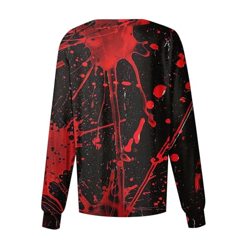Printed Scrub Jackets for Woman Print Long Sleeve Plus Size Womens Scrubs for Women Nursing Jacket with Pockets