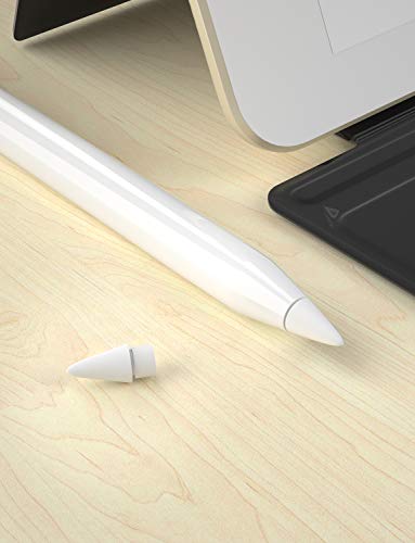 Klearlook Replacement Tip for (i) Pad Pencil [2 Pack] Sensitive iPencil Nibs Extra Stylus Pen Tips for (i) Pad Pencil 1st and 2nd Generation (i) Pad Air/Mini/Pro Series, Screen Protector Supported - Thumbnail 4