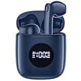 CAPOXO N7 Wireless Earbuds, Bluetooth Earbuds Headphones 78hrs Long Lasting Earphones IPX7 Waterproof Headset with Wireless Charging Case & Built-in Stereo Mic for Android iOS