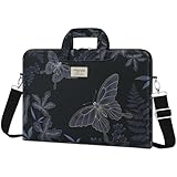 Ce sac est doté d'un rembourrage en mousse et d'une doublure en polaire douce pour absorber les chocs et protéger votre ordinateur des rayures accidentelles. Ses doubles fermetures éclair sur le dessus permettent un accès facile à votre ordinateur portable.