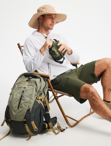 Image of Libin Men's Hiking Cargo Shorts with Pockets Work Shorts