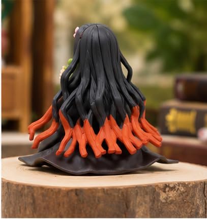 Image of Awestuffs Nezo Sitting Action Figure Limited Edition for Car Dashboard, Decoration, Cake, Office Desk & Study Table