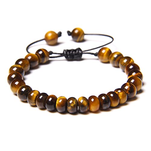 Bracelet tressé améthystes quartz pierre perles bijoux pour femmes hommes