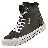 MUSTANG Damen 1442-601 Sneaker, schwarz, 40 EU