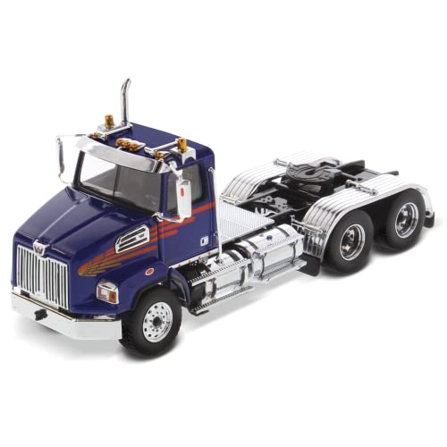 Modelo a escala 1:50 Camión Western Star 4700 Azul miniatura 1