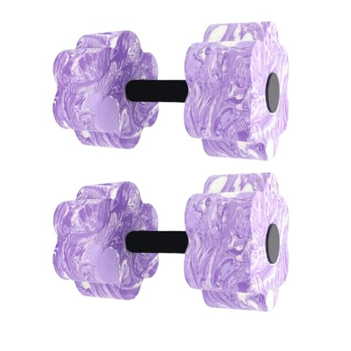 Mancuernas flotantes para piscina con forma de flor miniatura 1