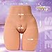 7.2LB Sex Doll Torso for Men, Male Sex Dolls with Poseable Legs, Realistic Pocket Pussy Ass Stroker with 3D Textured Deep Vagina and Tight Anus, Adult Toys Male Masturbator for Men Masturbation