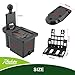 Roykaw Golf Cart Ball Washer and Club Cleaner with Bracket Kit Compatible with EZGO, Club Car, Yamaha, Advanced EV - Upgrade Club Car Precedent Bracket