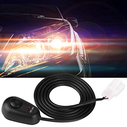 Interruptor de Botón de 12V con Forma de Gota de Agua con Luces Indicadoras LED Verdes Rojas para TS-11