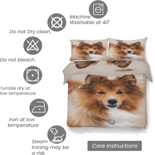 Parure de lit Shetland pour une chambre parentale cocooning - 7