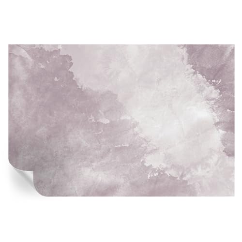 Cubiertas de pared decorativas moradas para disimular imperfecciones con arte 2