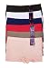 WS Women's Seamless Sofra Panty BoyShorts Stretch Classy Sexy Multi-6 pack (Heather)