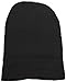 Beanie Ski Hat Snowboard Cap Ribbed Beanie Black