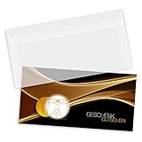 GESCHENKGUTSCHEINcom by POS-HAUER. Gutschein-Set. 10x Gutschein + Kuvert. Für Naturheilkunde Homöopathie Apotheke, blanko zum selber Ausfüllen.