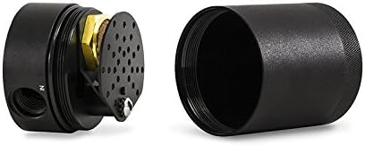 Miniatura 4 de Mishimoto MMBCC-MOP57-15PBEBK Baffled Oil Catch Can Compatible con Dodge Charger Chrysler 300C 5.7L 2015-2018 Negro