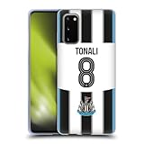 Head Case Designs Officially Licensed Newcastle United Football Club Sandro Tonali 2025/26 Players Home Kit Gel Case [Military Grade Protection] Compatible with Samsung Galaxy S20 / S20 5G