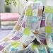 Organic Dream Baby Muslin Swaddle Blanket - Oversized 47in x 47in - Ultra Soft (Zoo) by David accessories