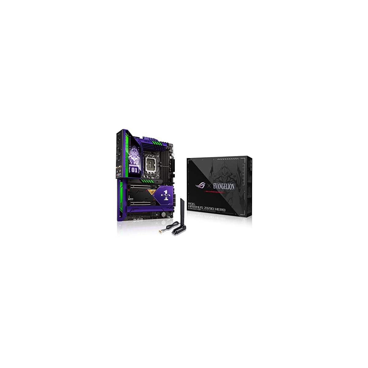 ASUS-ROG-MAXIMUS-Z690-HERO-EVA-Edition-Scheda-Madre-Gaming-ATX-Intel-Z690-LGA1700-DDR5-PCI-50-Nero