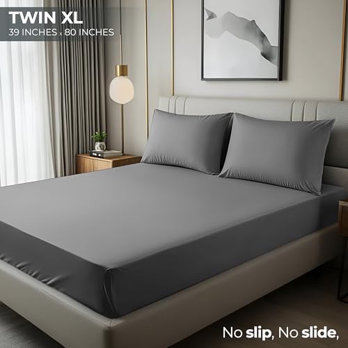 image for Utopia Bedding Twin XL Fitted Sheet - Bottom Sheet - Deep Pocket - Sof