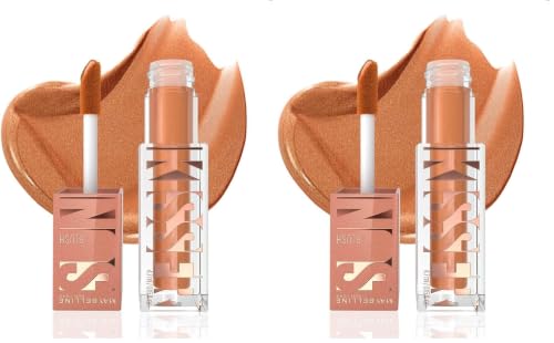 Image of Maybelline New York Sunkisser Highlighter + Blush, 09 Midnight Shimmer (Pack of 2)