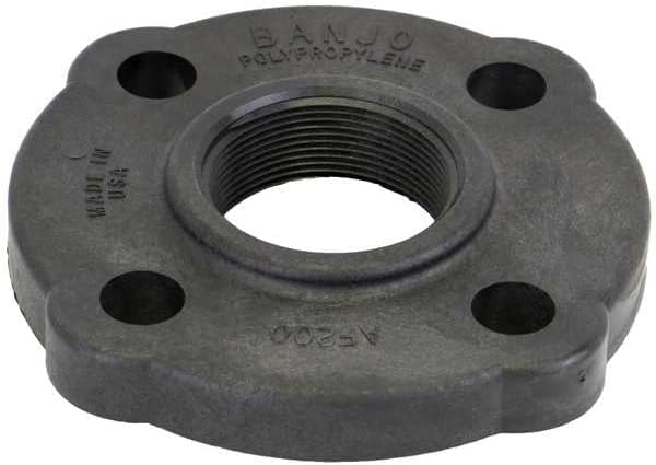 Flange, Polypropylene, 2" -, Schedule 80, 150 psi Max Pressure