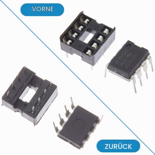 NE555P Precision Timer Single NE555 Timer IC NE555P Pulse Generator, 50 Stück