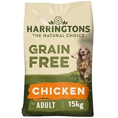 Harringtons Complete Grain Free Hypoallergenic Chicken & Sweet Potato Dry Dog Food 15kg - Made with All Natural Ingredients