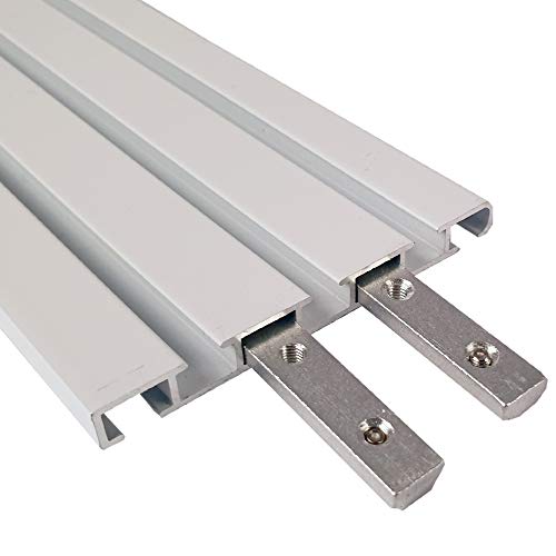 Bestgoodies Verbinder für Weiß - 1/2 Lauf Aluminium Vorhangschiene (2 Stück) Bestgoodies Verbinder für Weiß - 1/2 Lauf Aluminium Vorhangschiene (2 Stück)