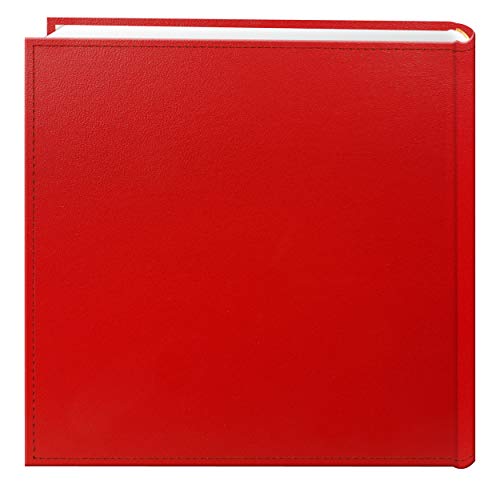 Pioneer Photo Albums 200-Pocket Sewn Leatherette Frame Cover Photo Album, 4 by 6-Inch, Red - Image 3