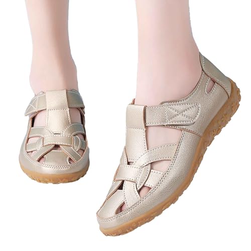 Sandalias cómodas para mujer con diseño transpirable y punta cerrada para mayor protección 5