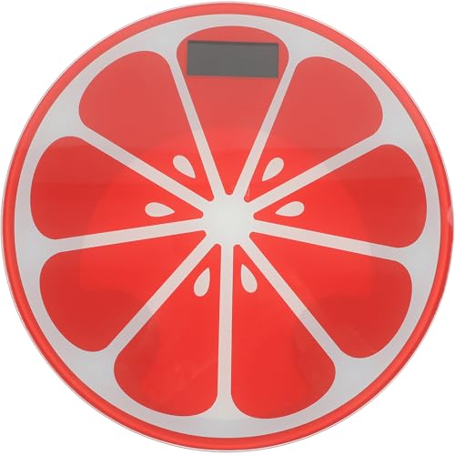 Báscula digital mini con plataforma de vidrio templado tema sandía miniatura 1