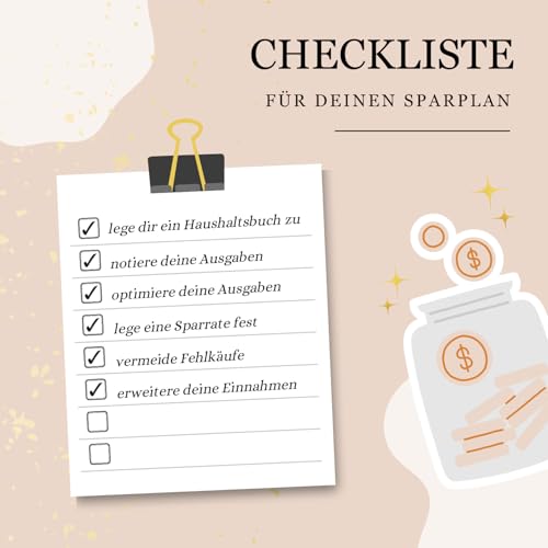 Kakebo Dein Haushaltsbuch zum Eintragen 2025/26 für 1 Jahr | 52 Wochen Budget Planer | Sparbuch mit Zielsetzungen, Affirmationen & Spartipps | Achtsam Planen & Geld sparen nach japanischem Vorbild