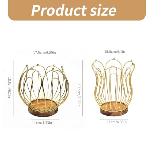 Rangement de dosettes de café en fer pour libérer de la place en cuisine - 6