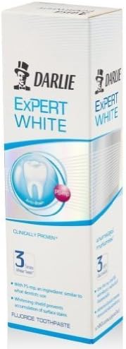 Darlie Toothpaste Expert White 3 Times Whiter Teeth 120 G. by Darlie