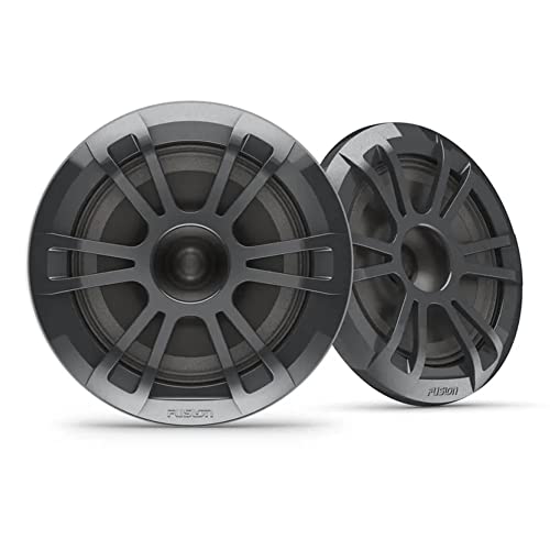 Best Marine Speakers Fusion EL-F653SPG 010-02080-23 EL Series 6.5" 2-Way Marine Coax - Gray Sport Grill