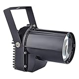 Éclairage de scène : cette lampe projecteur sphérique est portable, ce qui la rend plus facile à déplacer et à transporter, et offre un effet lumineux décoratif pour la scène